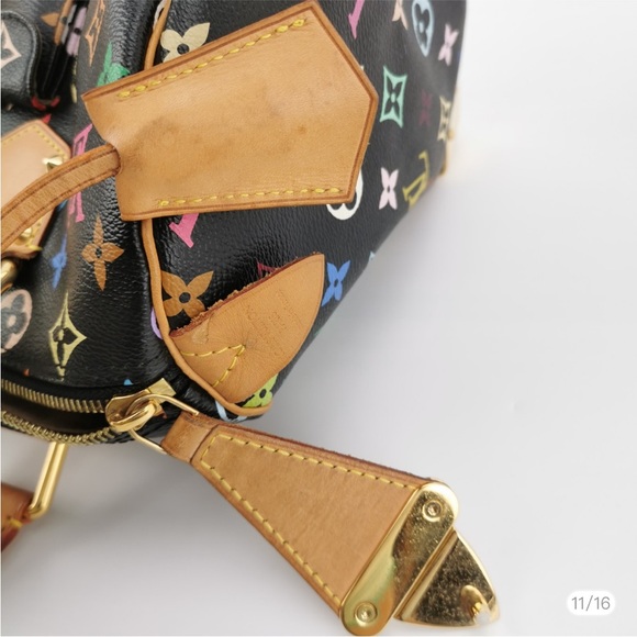 Louis Vuitton Speedy 30 Multicolor Black - Picture 8 of 12